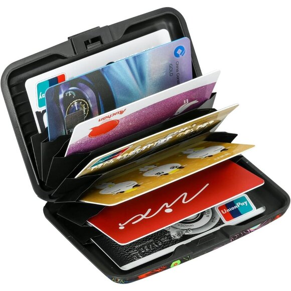 Wallet Credit Cards Holder Feather - Picture 5 of 7